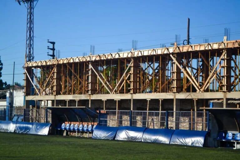 Avance de obra en la nueva platea del Estadio de Midland al 18 de febrero de 2026